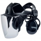 Faceguard visor with earmuffs UVEX Pheos thumbnail