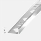 AB 10mm - Alu, Silver Anodized - 3,0m L-Profil thumbnail