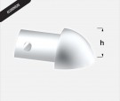 30 STK-AC AE 10mm utv. - Alu, Silver Anodized thumbnail