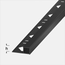 AQ 12,5mm - Alu, Black Anodized - 2,5m thumbnail