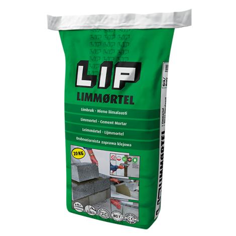 20KG LIP LIMMØRTEL