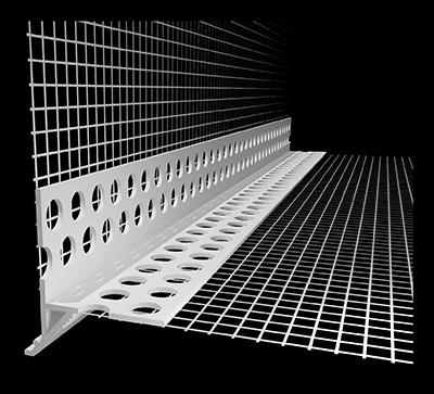 LIP DRYPPKANTSPROFIL FASADE, L: 2M