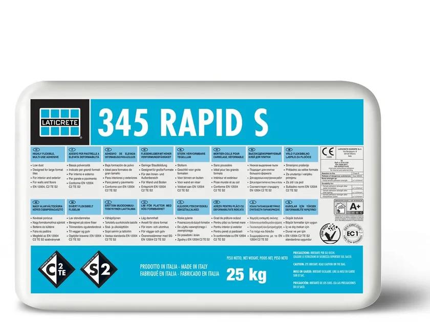 345 Rapid S Grey 25kg
