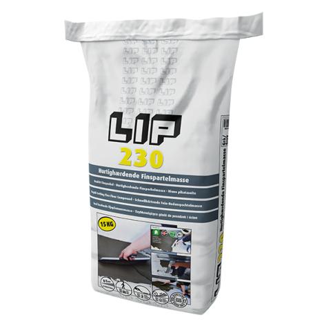 LIP 230 HURTIGHERDENDE FINSPARKELMASSE, 15KG